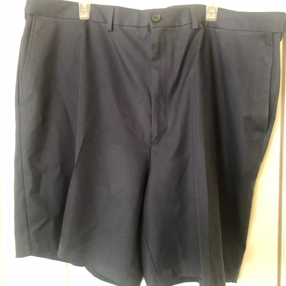 Haggar Cool 18 Pro Golf Shorts Navy sz 46